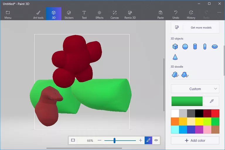 Cách tạo bản vẽ 3D bằng Microsoft Paint 3D - Download.vn