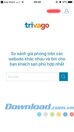 Đặt phòng Trivago