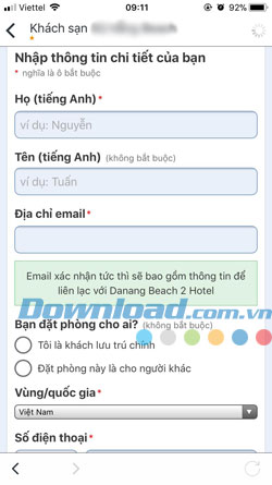 Đặt phòng Trivago