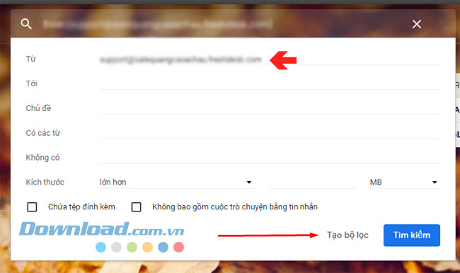 Chặn thư rác Gmail