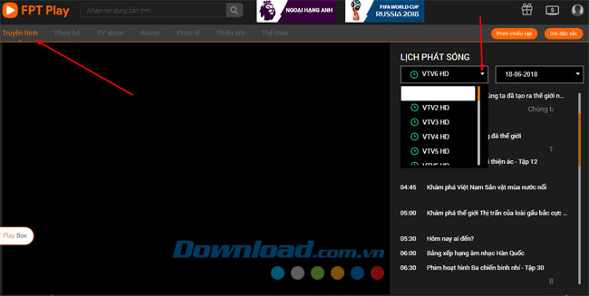 VTV HD Online