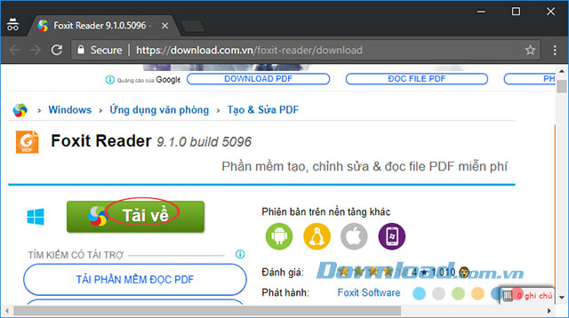 Tải Foxit Reader
