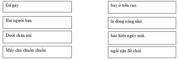 Phiếu bài tập ôn hè môn tiếng Việt lớp 1 lên lớp 2 theo chương trình mới Bài tập ôn hè môn tiếng Việt lớp 1 lên lớp 2