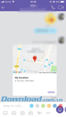 Viber Location