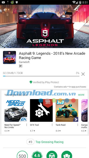 Asphalt 9 Mobile