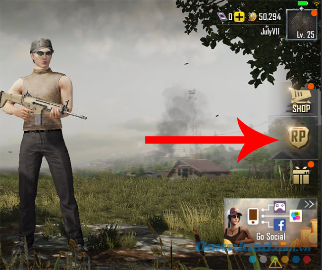 Thẻ Royal Pass trong game sinh tồn PUBG Mobile