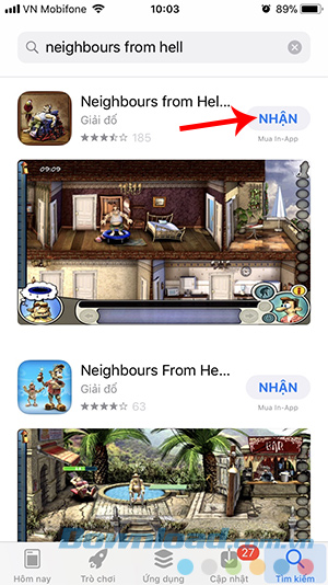Download game Neighbour from Hell cho điện thoại