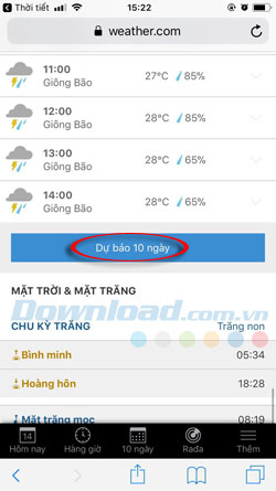Sửa lỗi widget thời tiết không hoạt động trên iOS 14