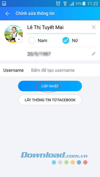 Cập nhật