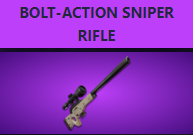 Súng Bolt Action Sniper Rifle cực hiếm trong Fornite