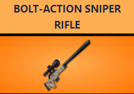 Súng Bolt Action Sniper Rifle huyền thoại trong Fornite