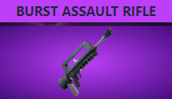 Súng Burst Assault Rifle cực hiếm trong Fortnite