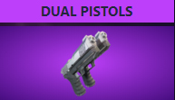 Súng Dual Pistols cực hiếm trong Fortnite