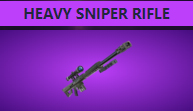 Súng Heavy Sniper Rifle cực hiếm trong Fortnite