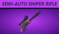 Súng Semi Auto Sniper Rifle cực hiếm trong Fortnite