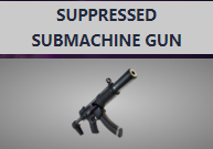 Súng Suppressed Submachine Gun thường trong Fortnite