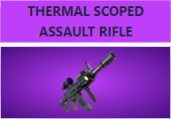 Súng Thermal Scoped Assault Rifle cực hiếm trong Fortnite