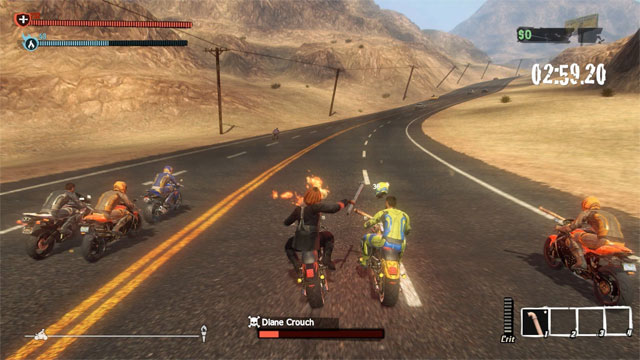 Road Rash - game đua xe hành động