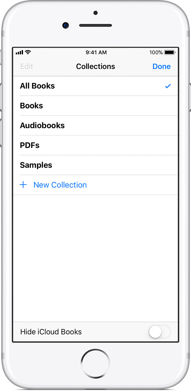 Sắp xếp thư viện ibooks