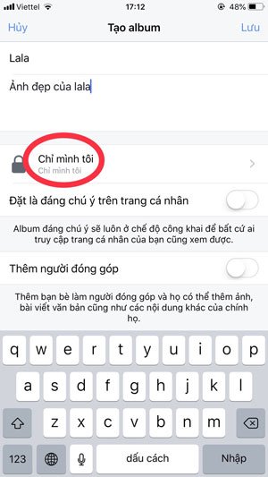 Tùy chỉnh hiển thị