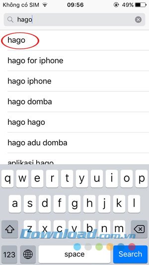 Tìm kiếm Hago