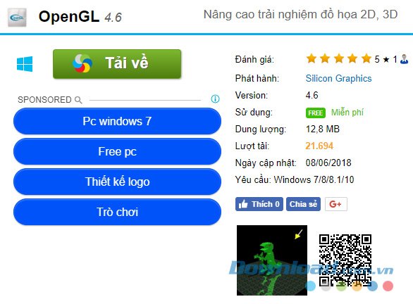 Cách cài đặt Open GL trên máy tính