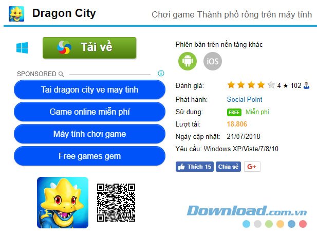 Tải game Dragon City
