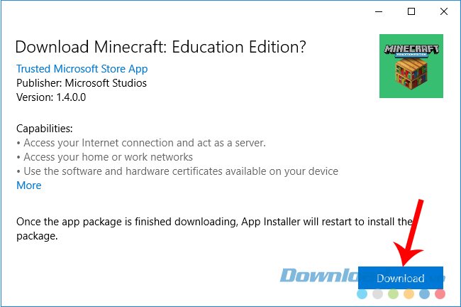 Download Minecraft: Education Edition