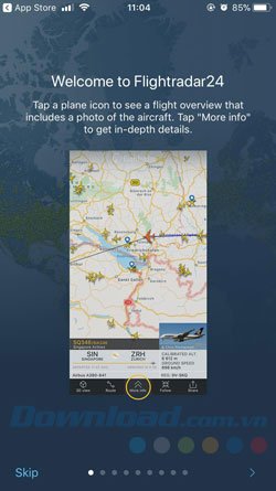 Theo dõi chuyến bay người thân với Flightradar24 trên điện thoại và máy tính