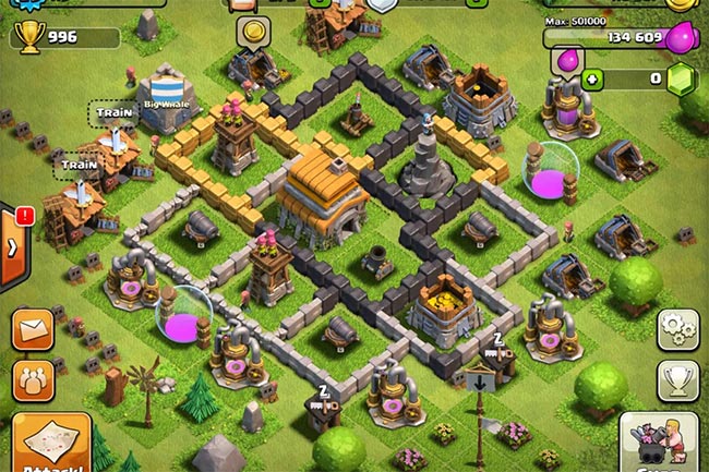 Game chiến thuật Clash of Clan