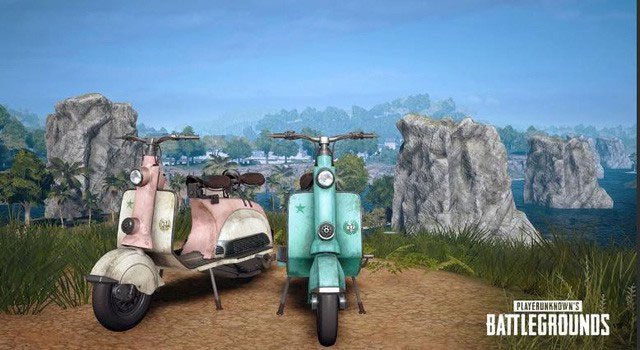 Scooter độc quyền Sanhok