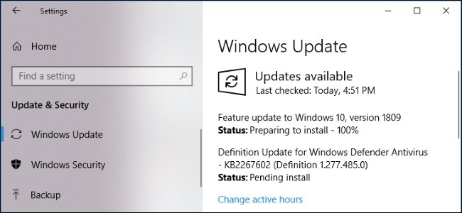 Cập nhật Windows 10