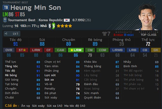 Heung Min Son