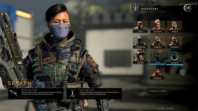 Cách mở khóa nhân vật Seraph trong Call of Duty: Black Ops 4