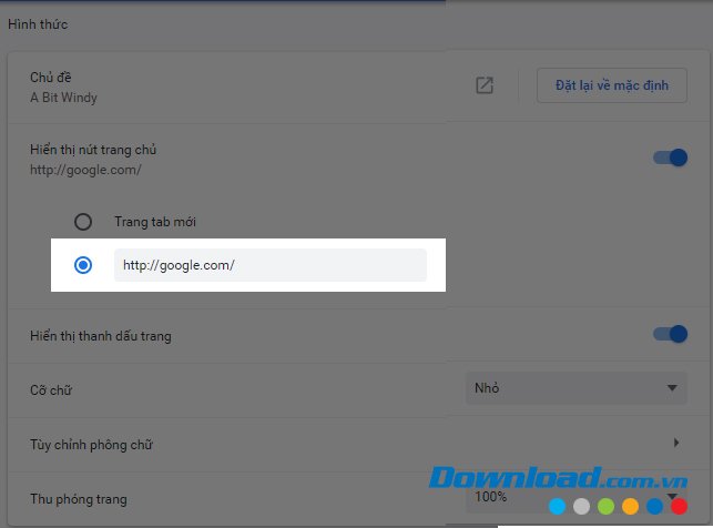 Hướng Dẫn Đặt Google.Com.Vn Làm Trang Chủ - Download.Vn