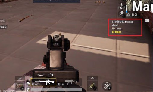 Chia sẻ đồ trong PUBG Mobile