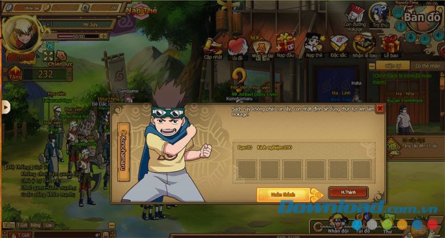 Hướng dẫn tân thủ chơi Naruto Lục Đạo