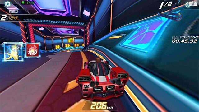 Giao diện game ZingSpeed Mobile