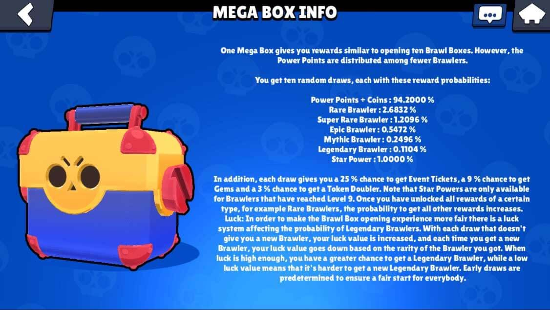 Mega Box trong Brawl Stars