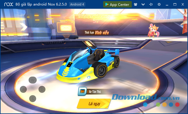 Nhận xe tặng trong game Zing Speed