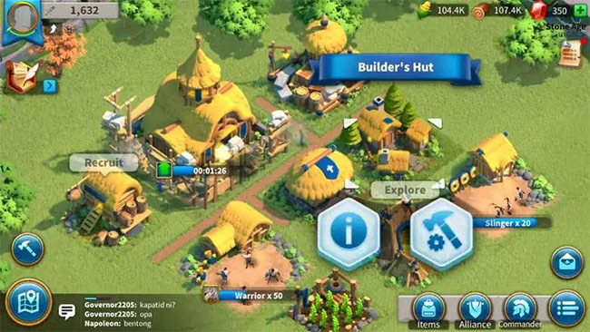 Nhà xây dựng trong game xây dựng Rise of Civilizations 