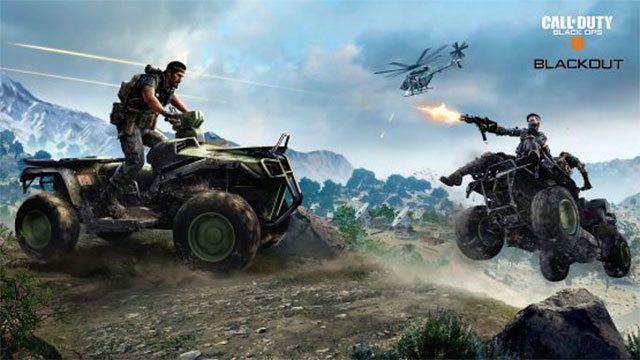 Giao diện game bắn súng Call Of Duty: Black Ops 4