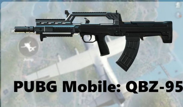 Khẩu súng QBZ-95 trên bản đồ Sanhok của PUBG Mobile