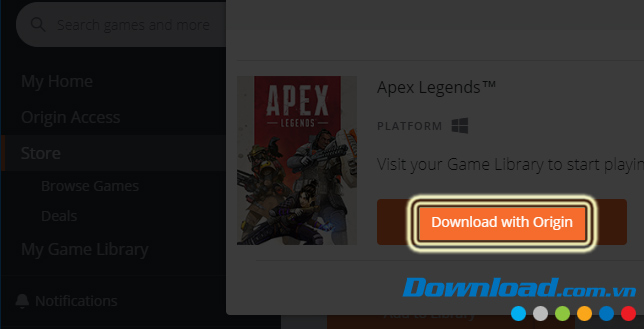 Tải game Apex Legends cho máy tính