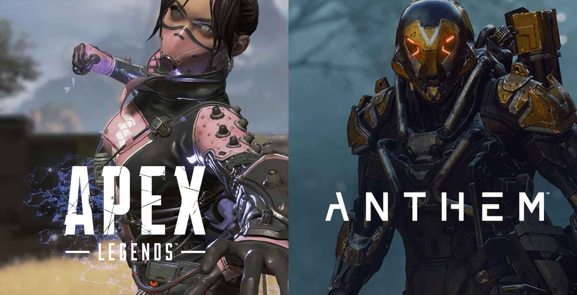 So sánh Apex Legends với Anthem