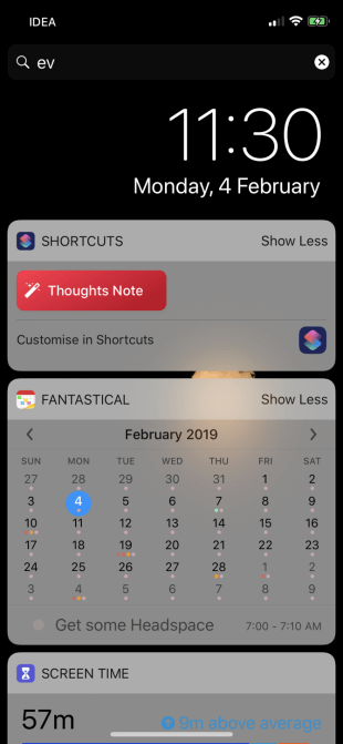 Thiết lập mở nó trên màn hình khóa của Siri Shortcuts