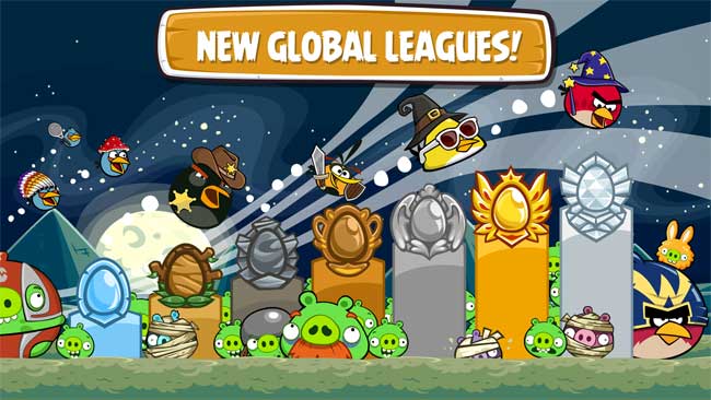  Angry Birds League