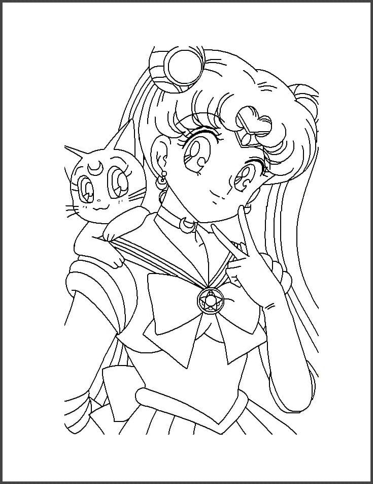 Dạy bé vẽ công chúa thủy thủ mặt trăng  How to Draw Sailor Moon  Vẽ Tranh  cùng Duy Hiếu Vlogs  YouTube