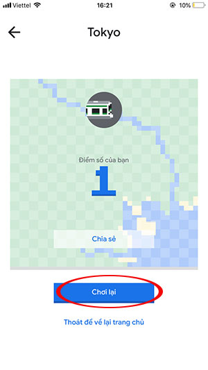Chơi lại game trên Google Maps