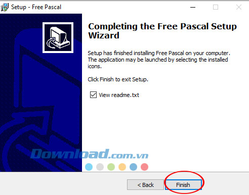 Giao diện chính của Free Pascal
